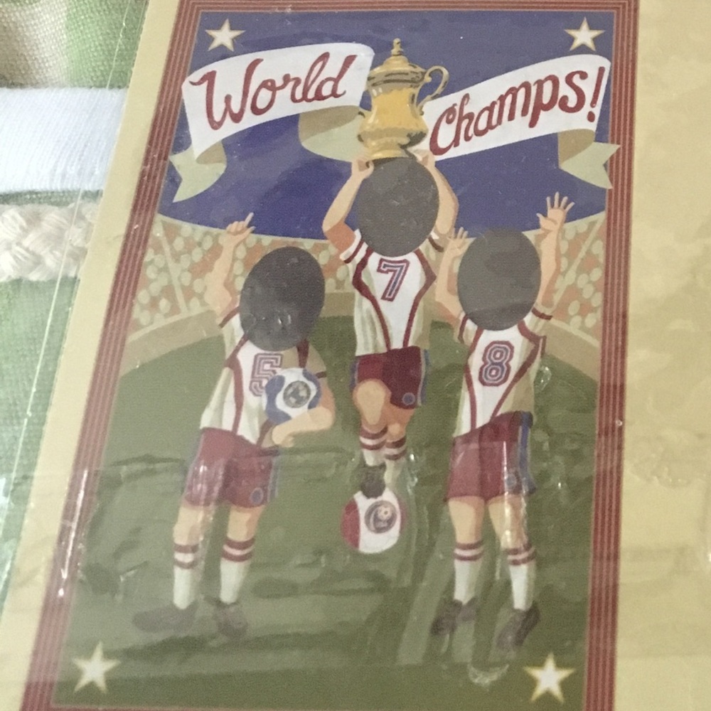NIP: Pottery Barn Kids Soccer Picture Banner